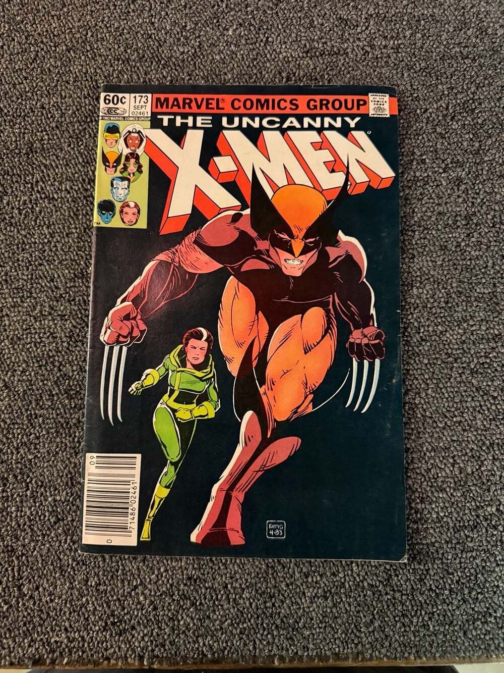 The Uncanny X-Men No. 173 Marvel Comic Book September 1983